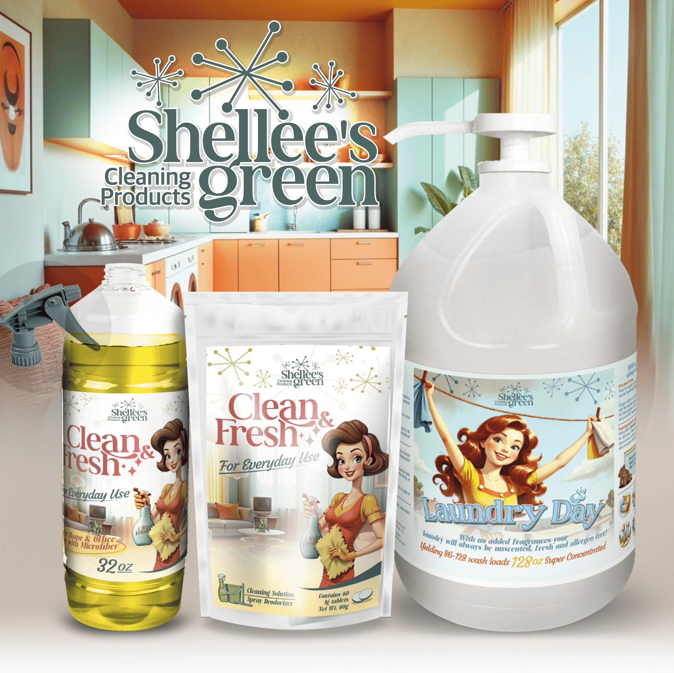 Shellee's Green Ad