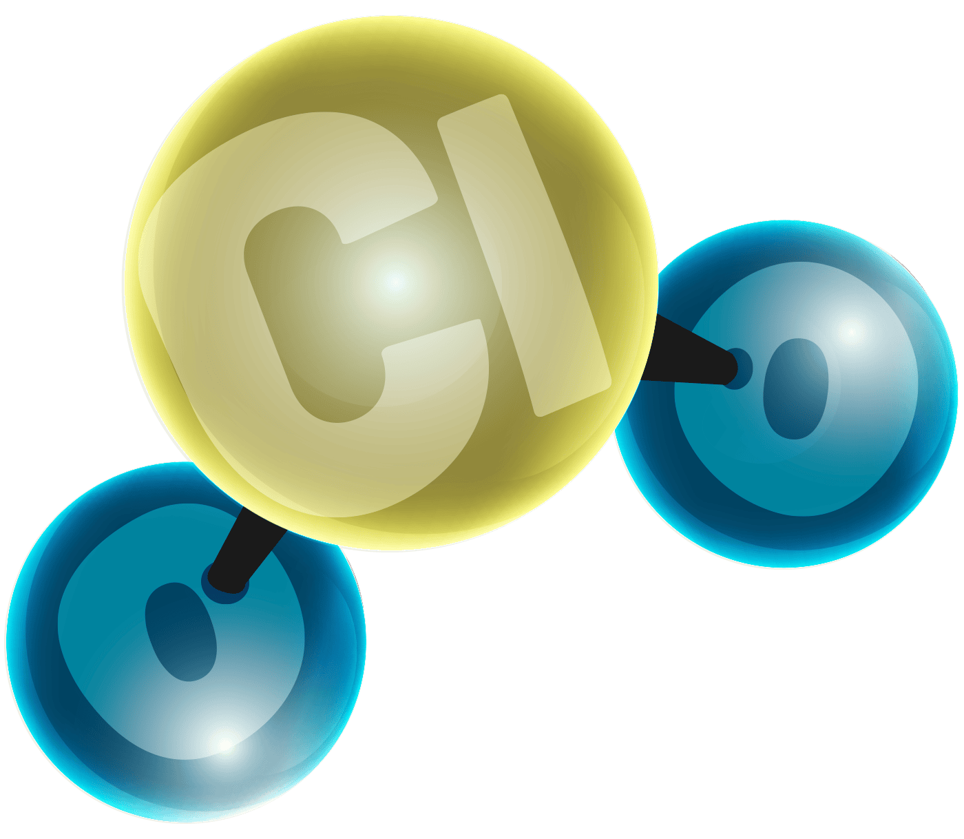 ClO2 Molecule ClO2 molecules image