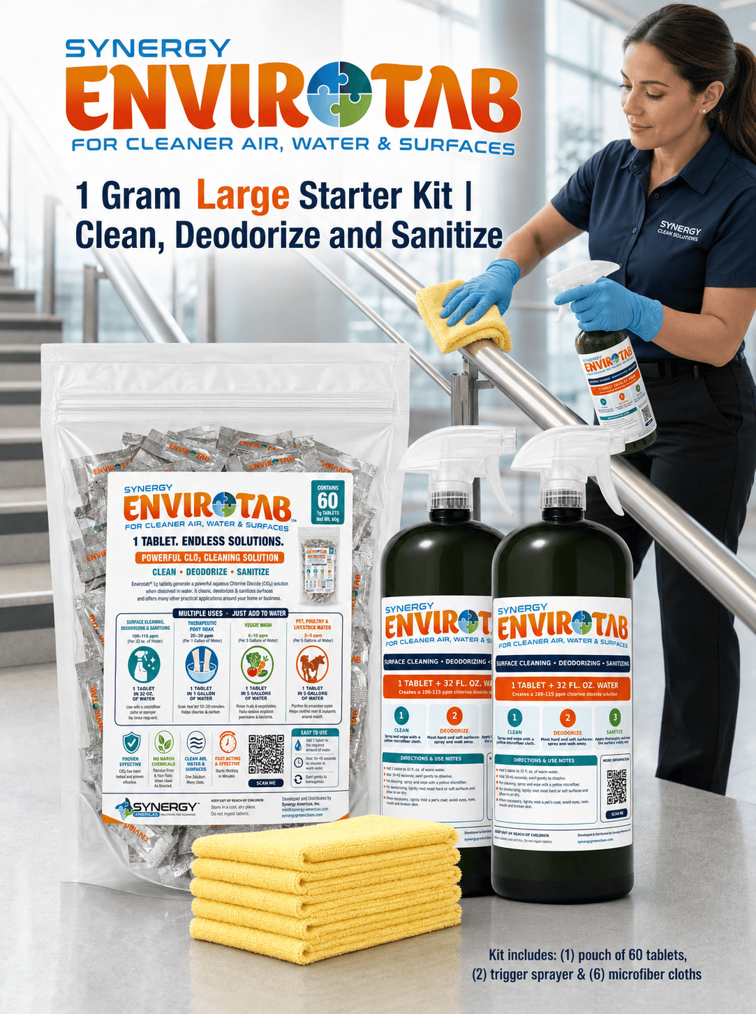 Large Starter Kit Store Panel Envirotab 1g Larger Starter Kit Store Panel