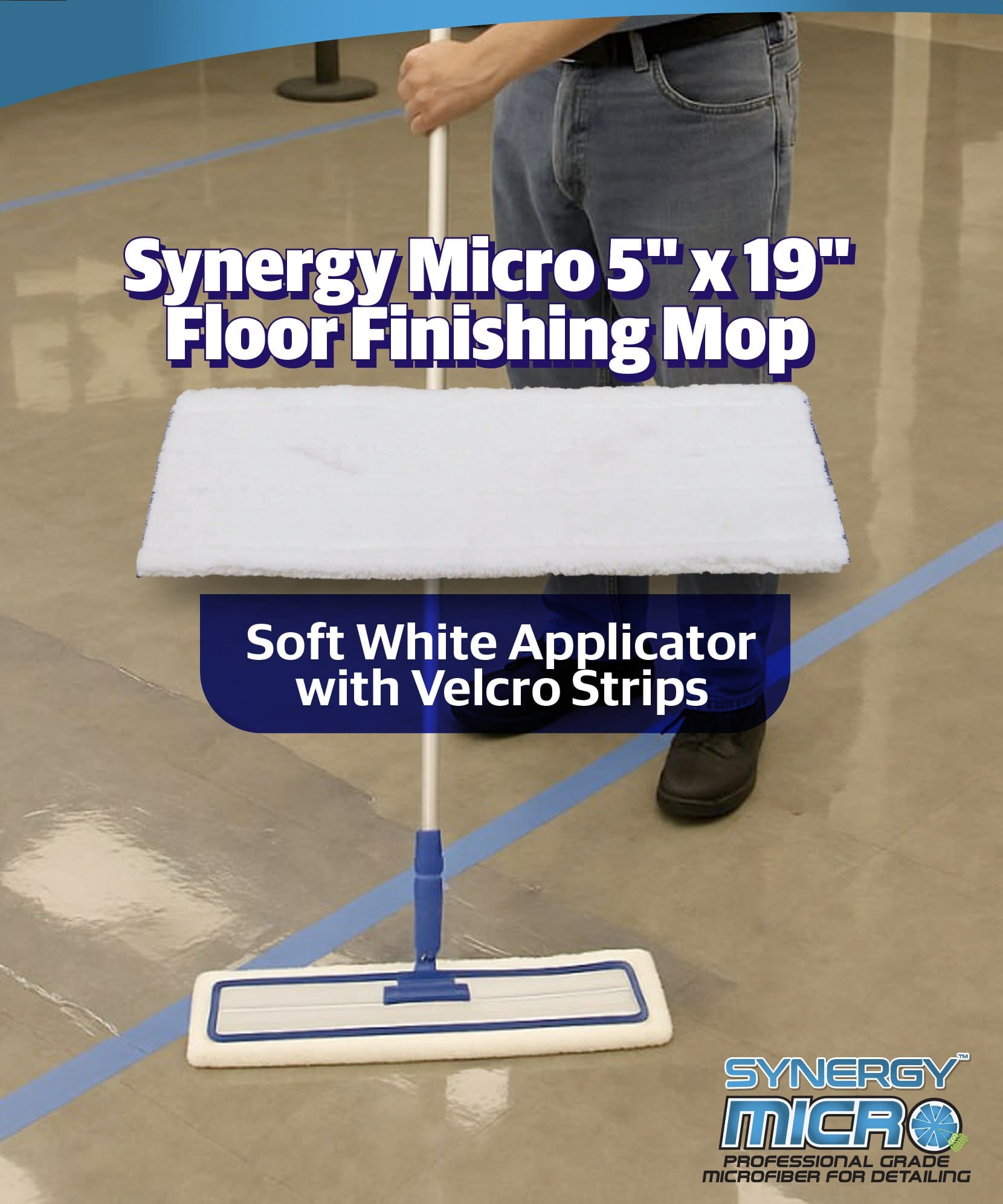 Finish Mop for Velcro Frame