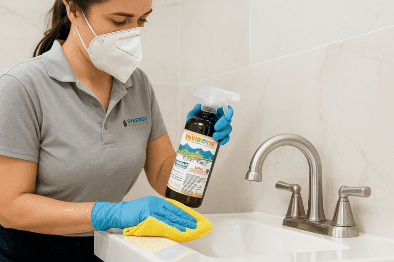 Cleaning with Envirotab