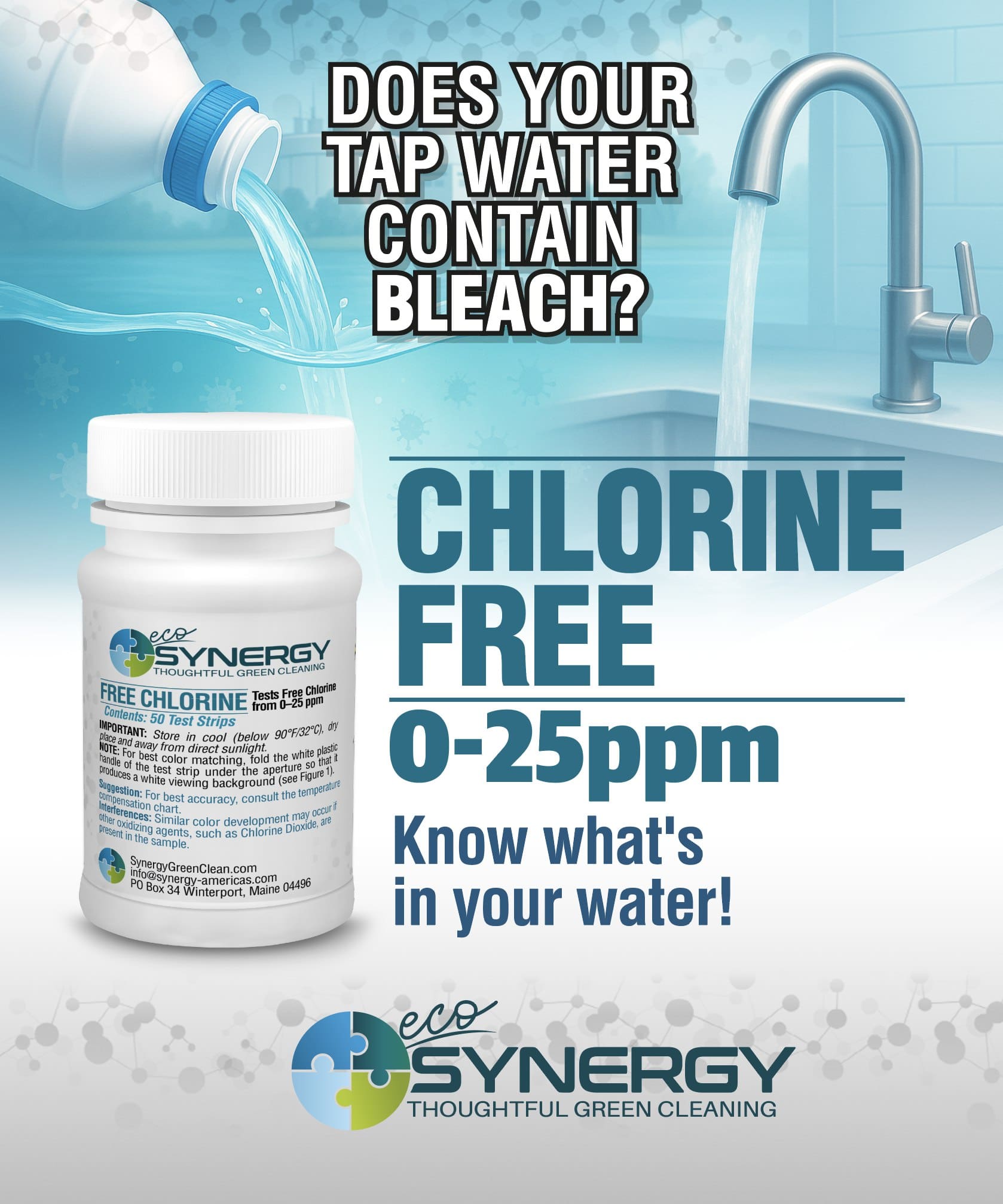 FAC - Free Available Chlorine Test Panel