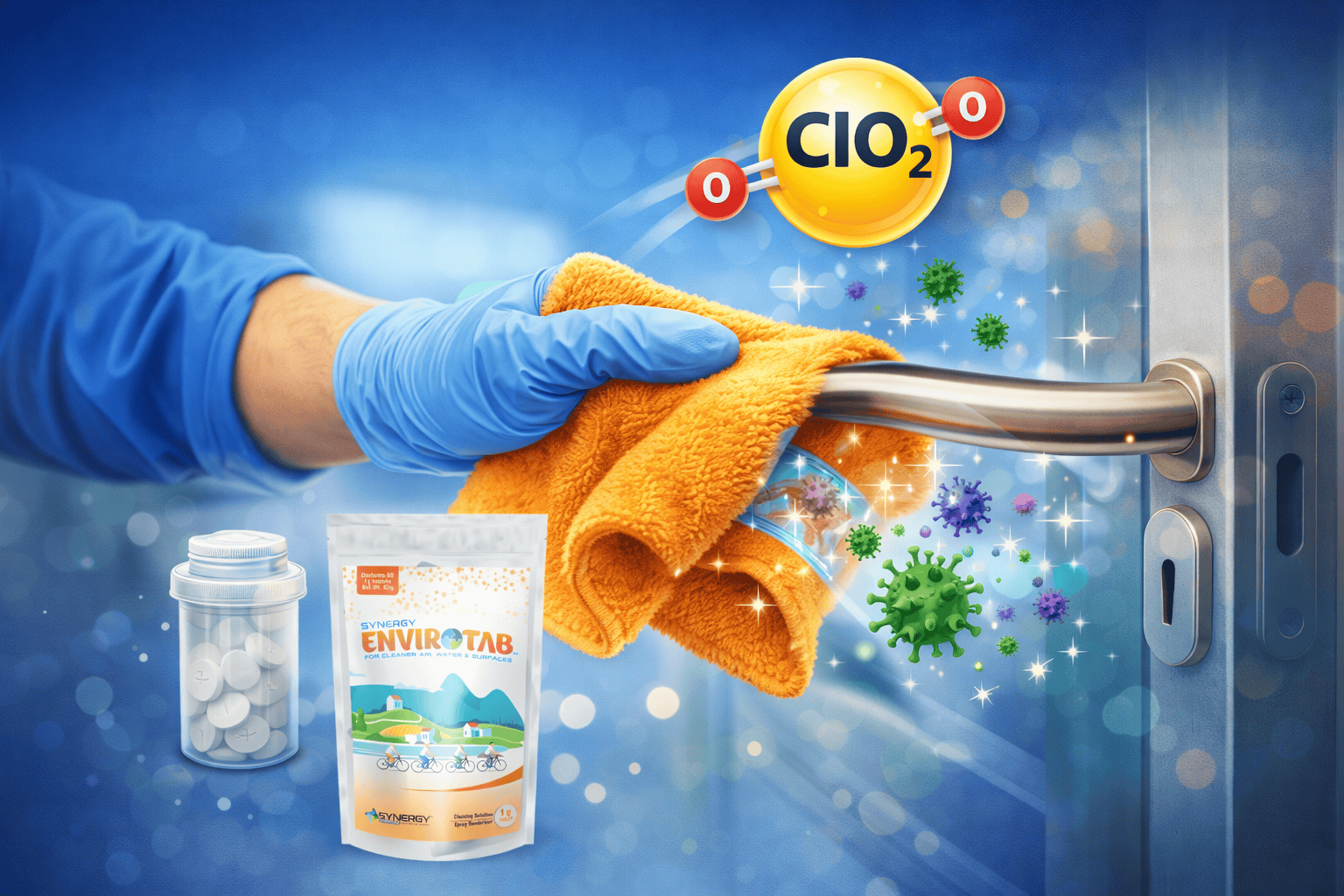 Cleaning with ClO2 Header Image