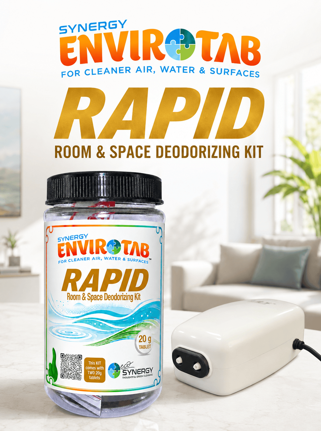 RAPID Room Deodorizing Kit
