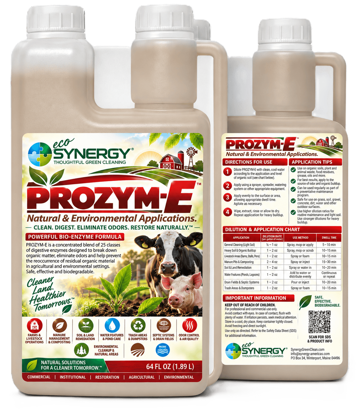 PROZYM-E Bottle Mock-Up