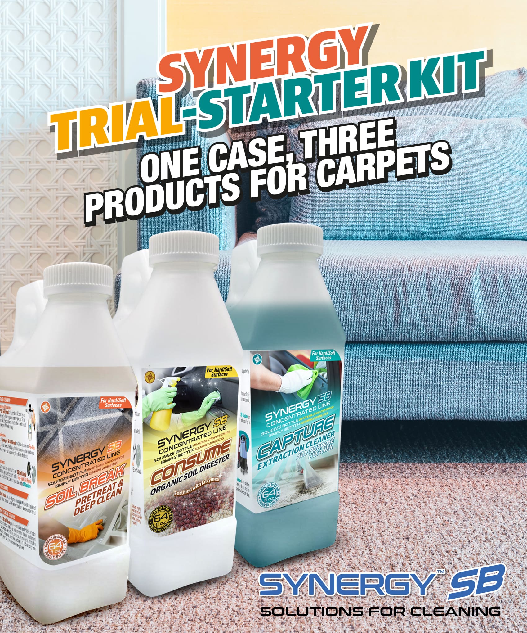 Carpet Care Starter Kit Store Panel